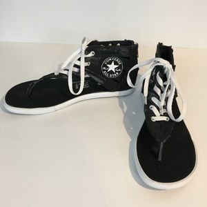 converse gladiator thong sandals